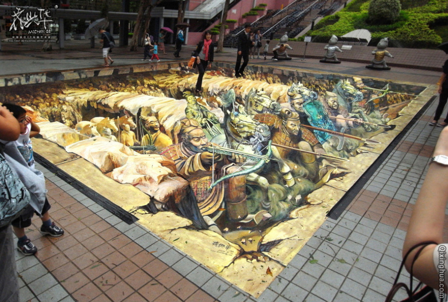 3D地画-《地下军团》-香港历史博物馆一统天