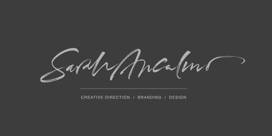 帅气潇洒英文手写字体设计|字体\/字形|平面|LO