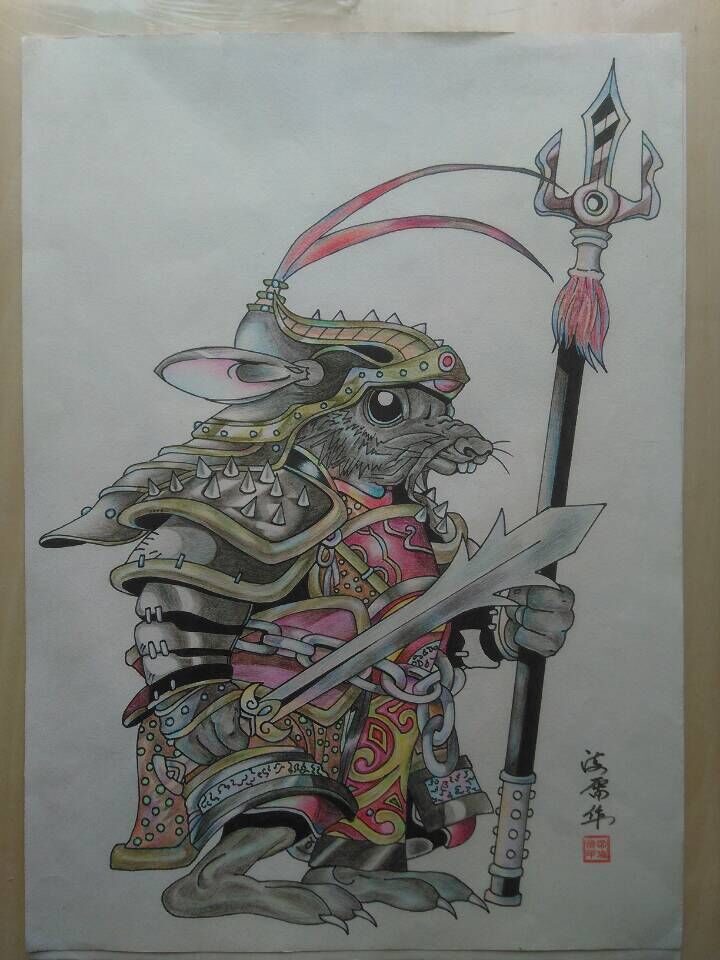 十二生肖|彩铅|纯艺术|心肝宝贝开心果 - 原创设