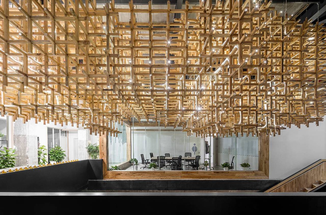 人气王--蚂蜂窝旅游网全球总部,空间,室内设计