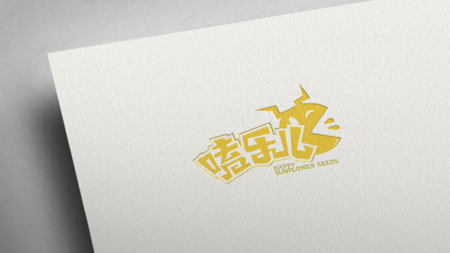 嗑乐儿瓜子LOGO提案|标志|平面|Gwhitt - 原创设