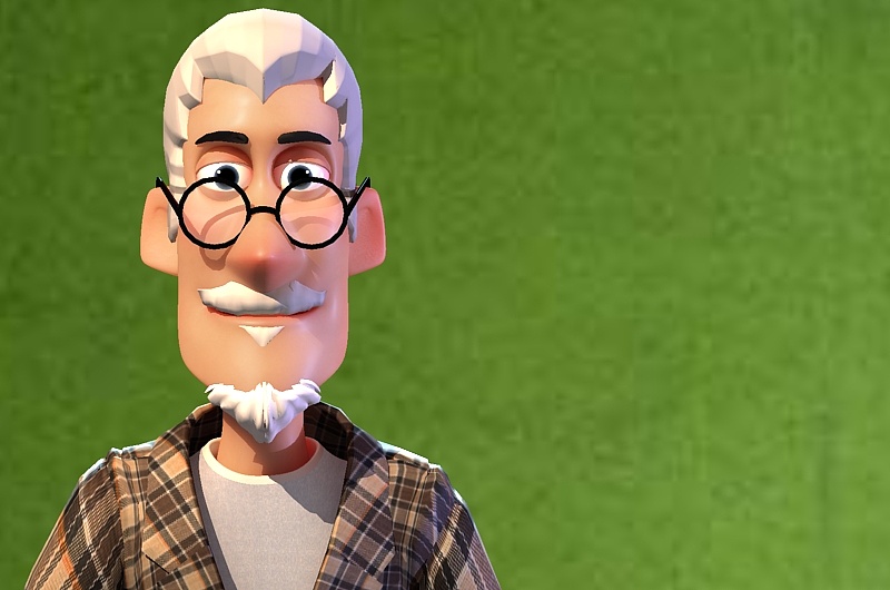 卡通角色三维动画片头制作影视动画3d建模卡通形象设计