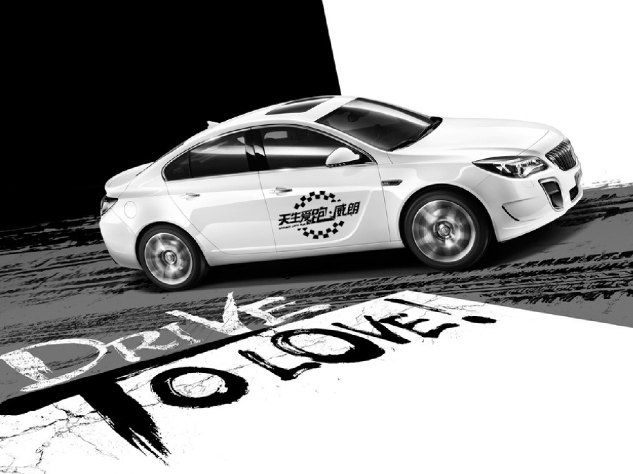 车贴设计~要求速度感,线条感!|图形\/图案|平面|小