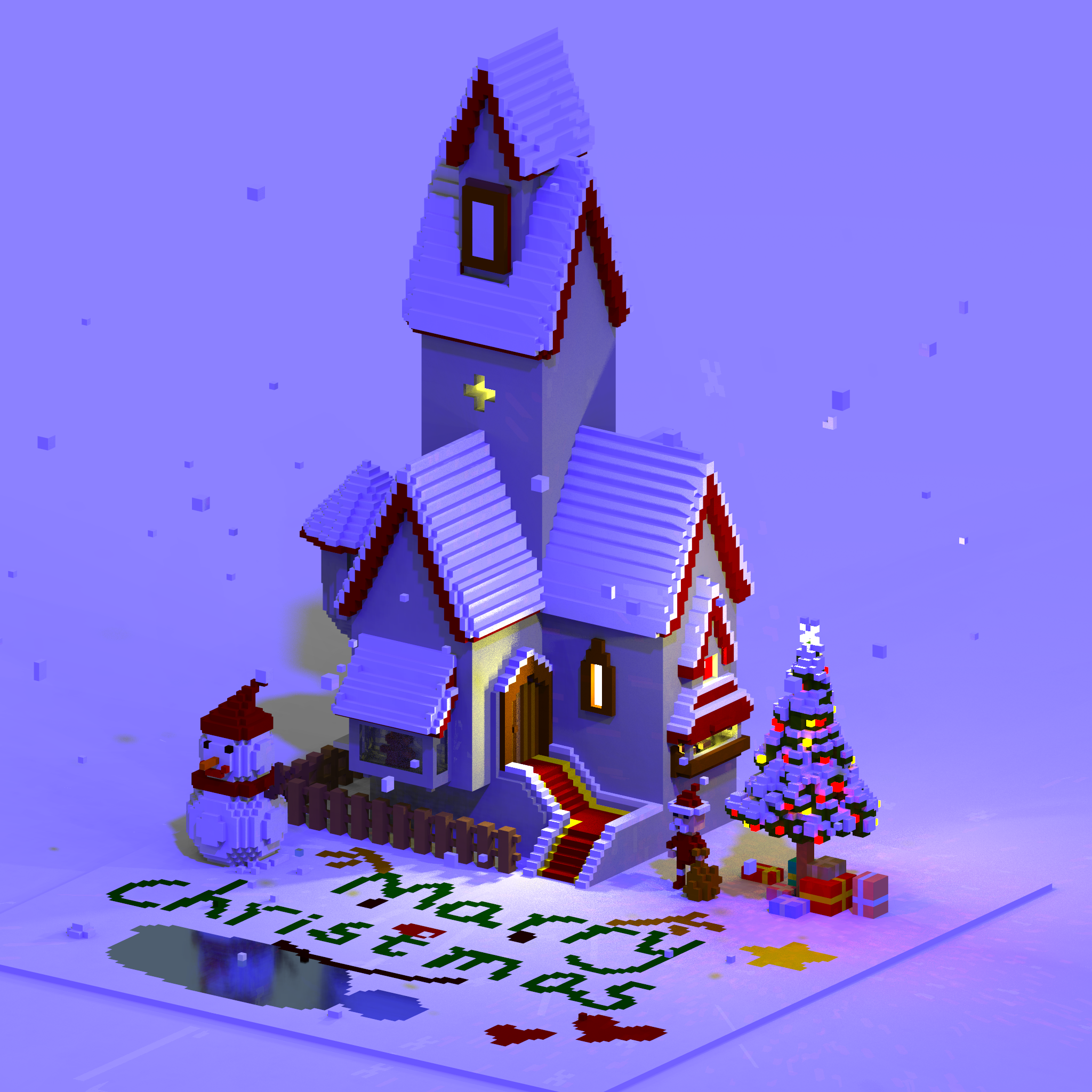 圣诞主题房子
