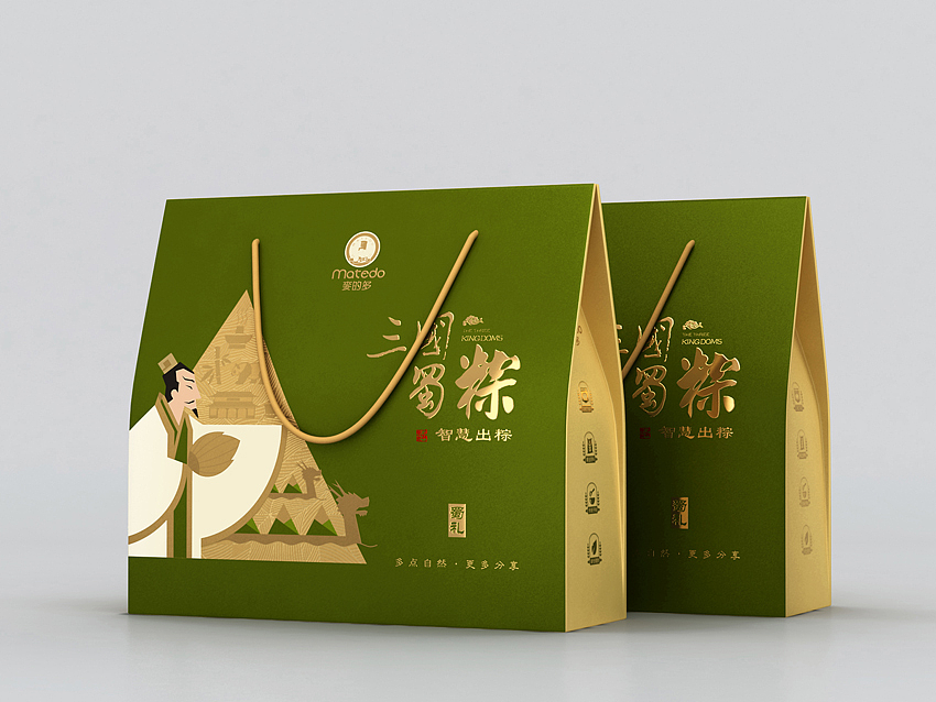 麦的多·粽子包装设计