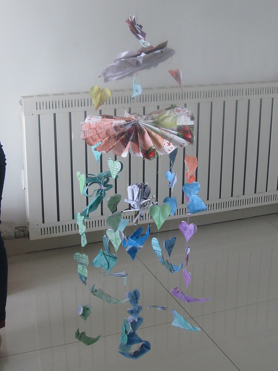 自制纸质风铃|实用类|其他|shensuyi - 原创设计