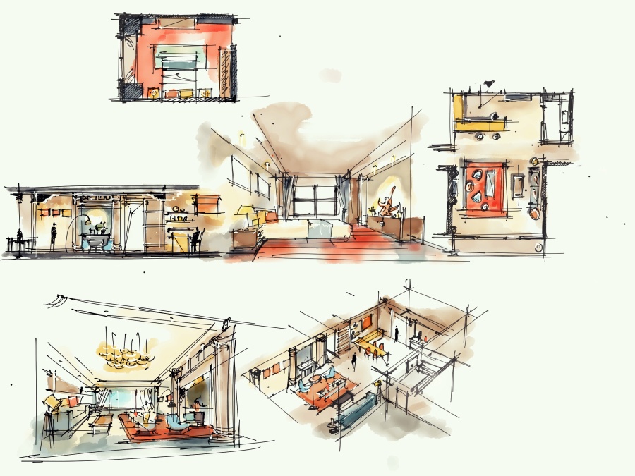 ipad pro 试玩|室内设计|空间\/建筑|凌炳斌 - 原创