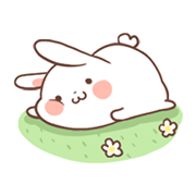 兔白白--微信表情设计