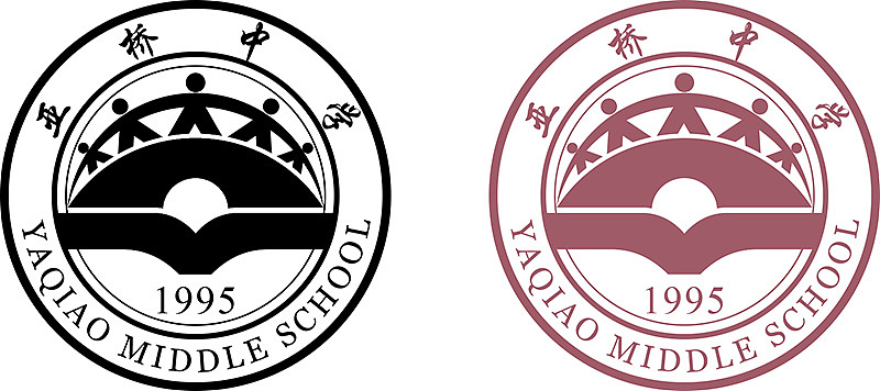 中学logo设计