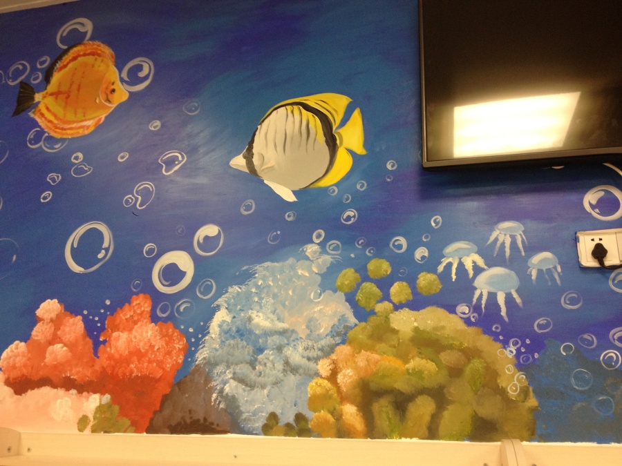 珠海涂鸦 珠海壁画 珠海兰埔诺富特五星级酒店
