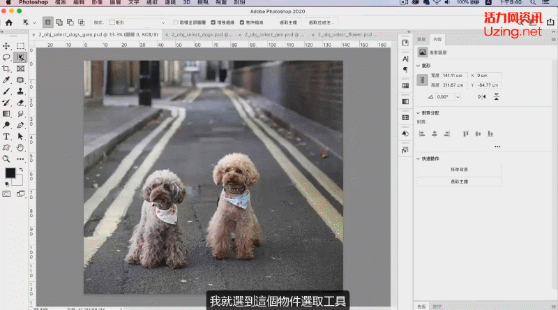 photoshop 2020新功能 | 最强一键去背景,ai 物体选取