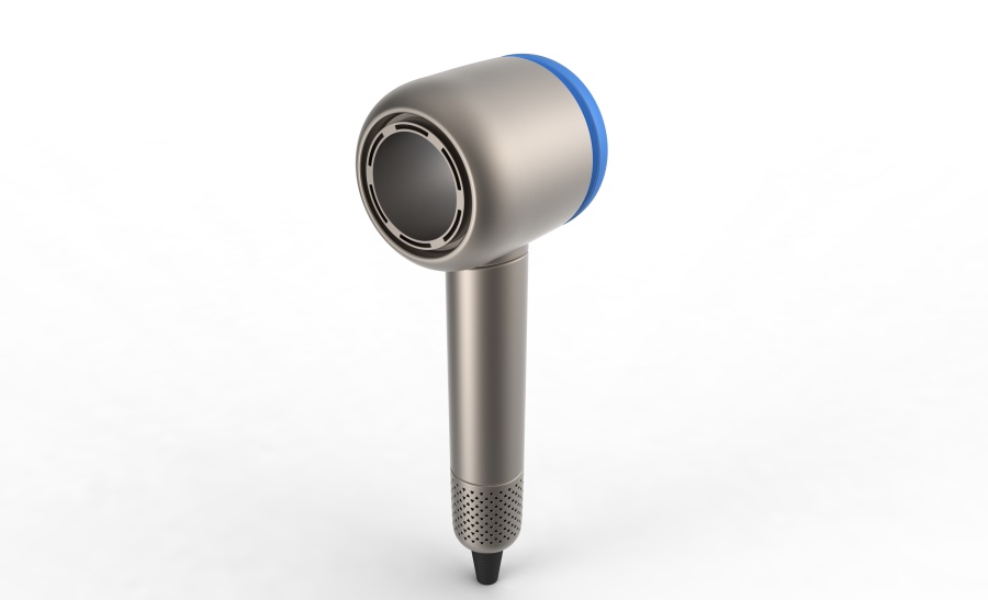 无叶电吹风外观设计|电子产品|工业\/产品|上海壹