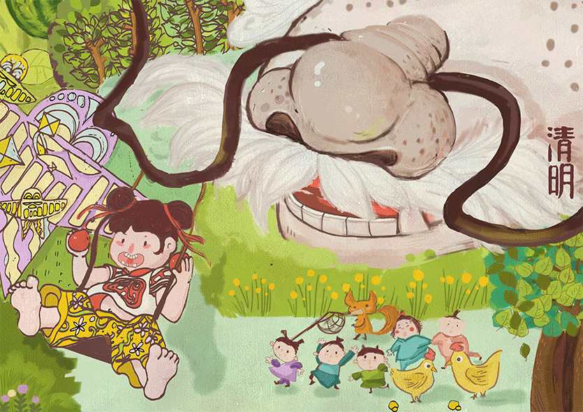 二十四节气商业插画设计 - 原创作品 - 站酷(zcool)