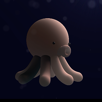 八爪鱼|三维|人物/生物|灵灵儿 - 原创作品 - 站酷