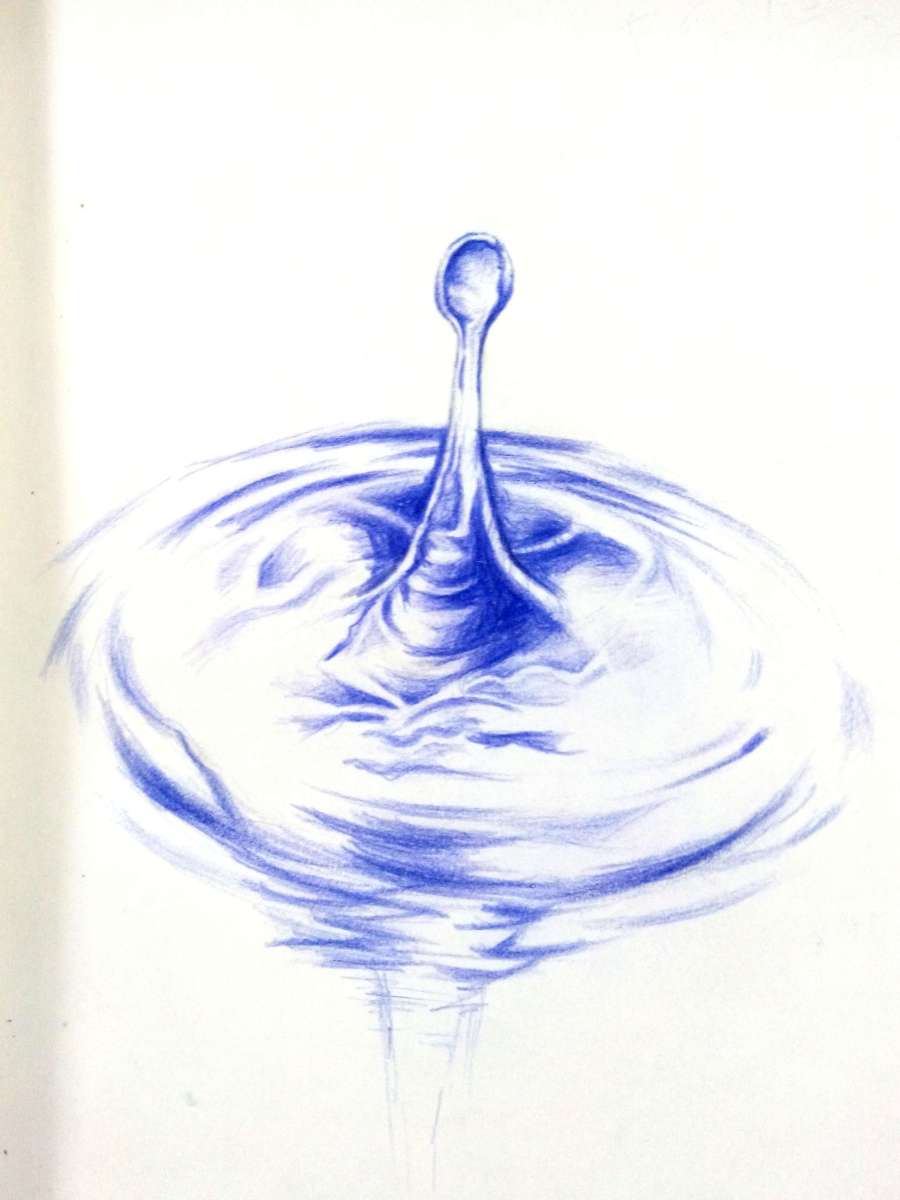 心如止水|彩铅|纯艺术|ART1303 - 原创设计作品