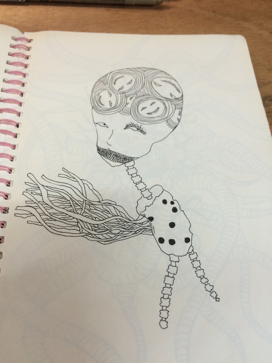 怪物们|绘画习作|插画|猫有毒 - 原创设计作品 - 