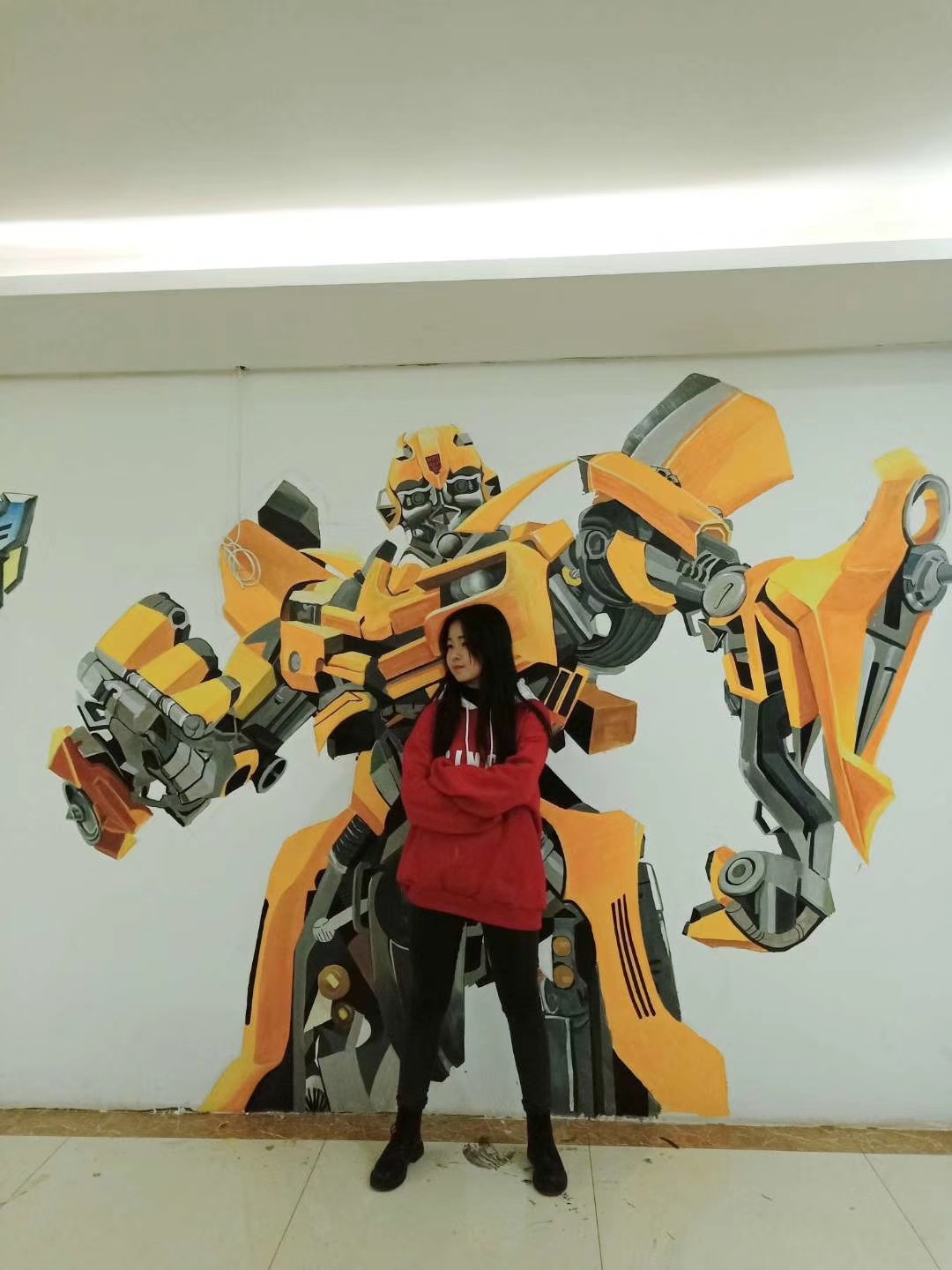 大黄蜂|其他|墙绘/立体画|z48352229 - 原创作品