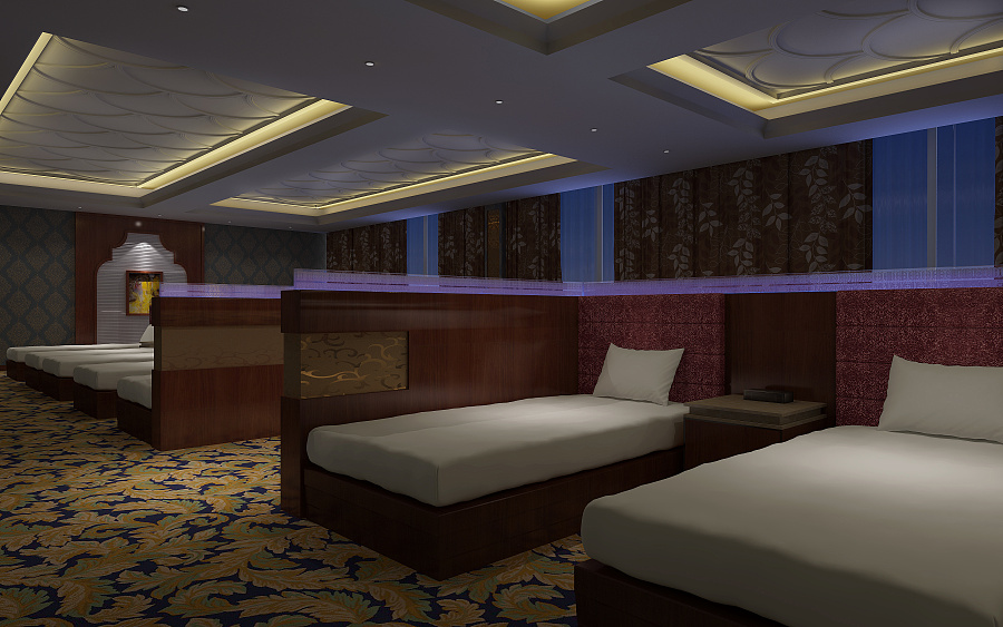 鹤岗洗浴会所设计公司|鹤岗洗浴中心装修设计