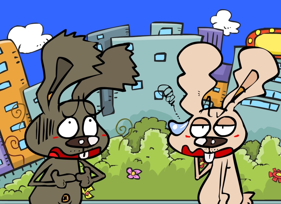 兔匪匪找不同系列212|单幅漫画|动漫|兔匪匪 -