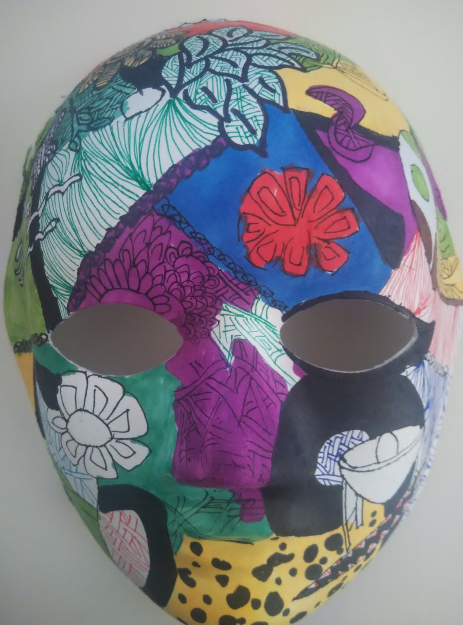 山东省昌乐二中初中一年级面具部分作品|其他