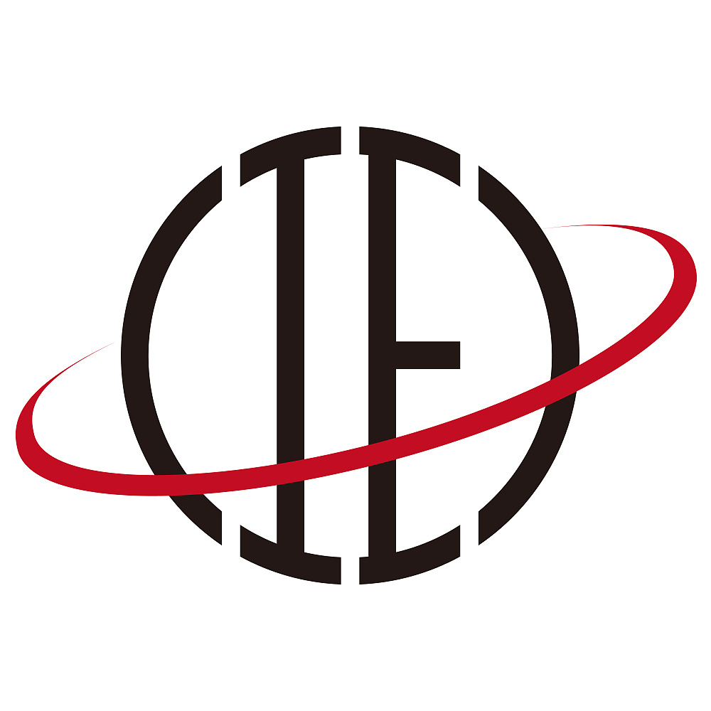 以公司名称"ciec"与象征全球化的地球相结合,已经通过,成为公司logo
