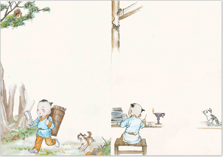 儿童文学类 中国风类插图|插画|儿童插画|上超工作室