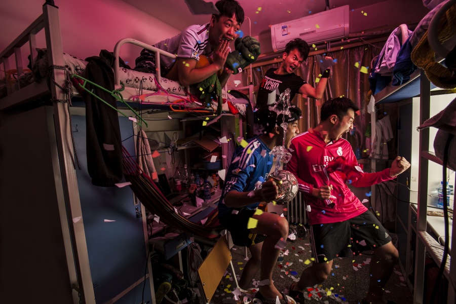 大学生宿舍而已之男生版|人像|摄影|陈在 - 原创