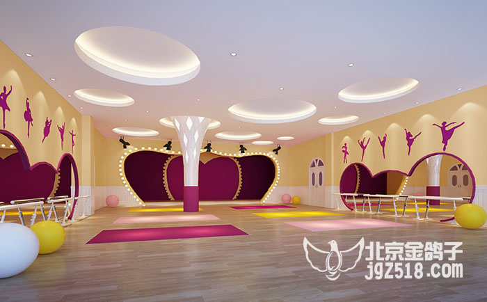 北京专业幼儿园装修设计案例|室内设计|空间\/建