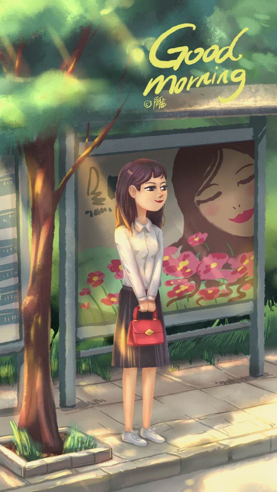 【早上好11】拥有阳光就拥有一切|插画|商业插画|阿尨