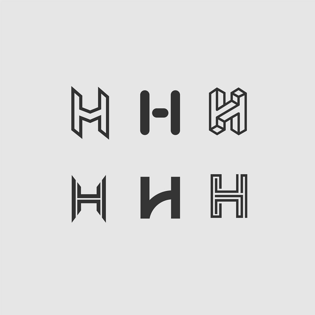 现代英文字母LOGO标志的类型-单个字母