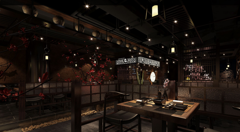 日式主题餐厅-南宁主题餐厅装修设计|南宁餐厅