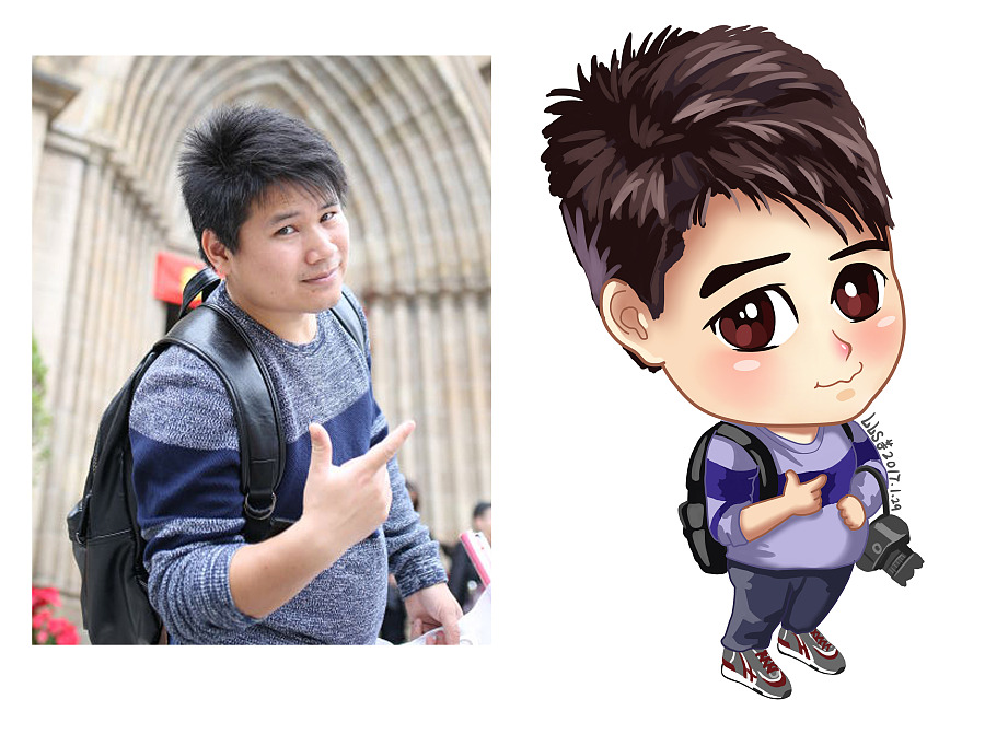 卡通人物画|绘画习作|插画|LS芋 - 原创设计作品 - 站酷 (ZCOOL)