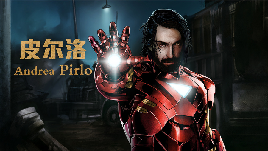 绿茵英雄传-足球明星的英雄形象|绘画习作|插画