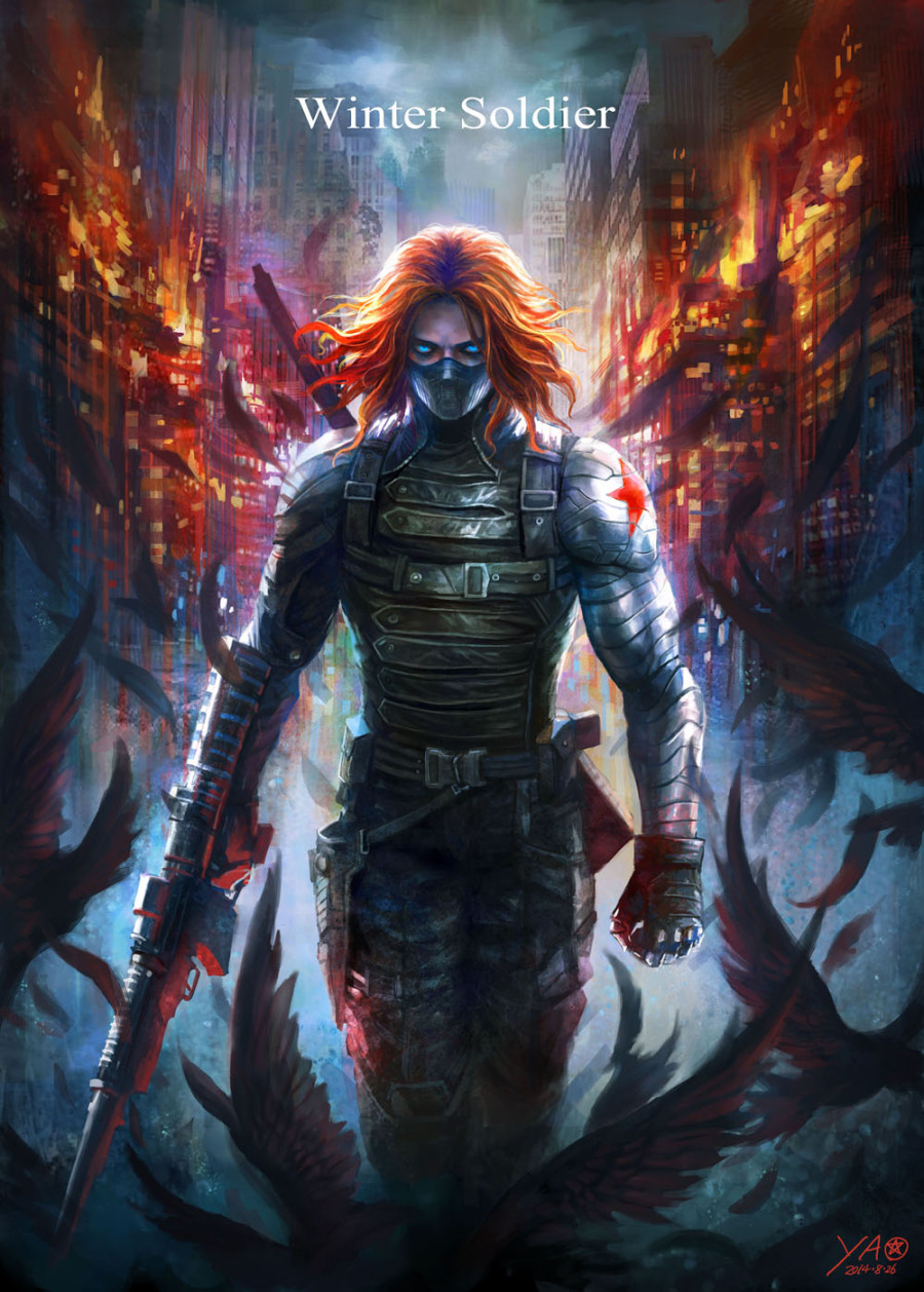 美队同人冬兵X吧唧