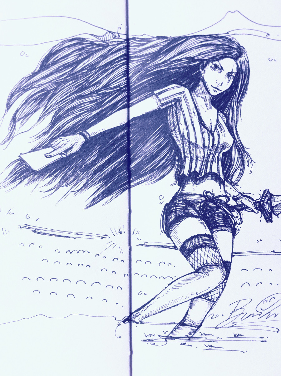 不祥之刃 卡特琳娜|绘画习作|插画|煎熊 - 原创设