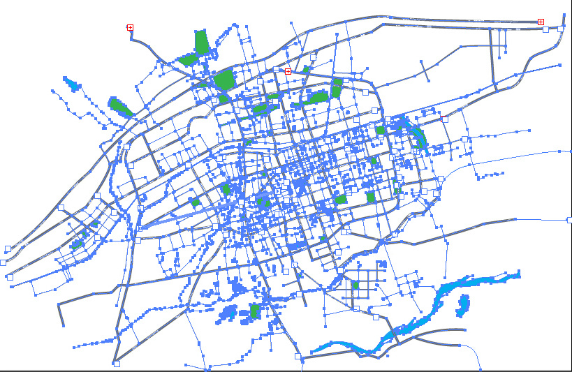 呼和浩特旅游创意地图