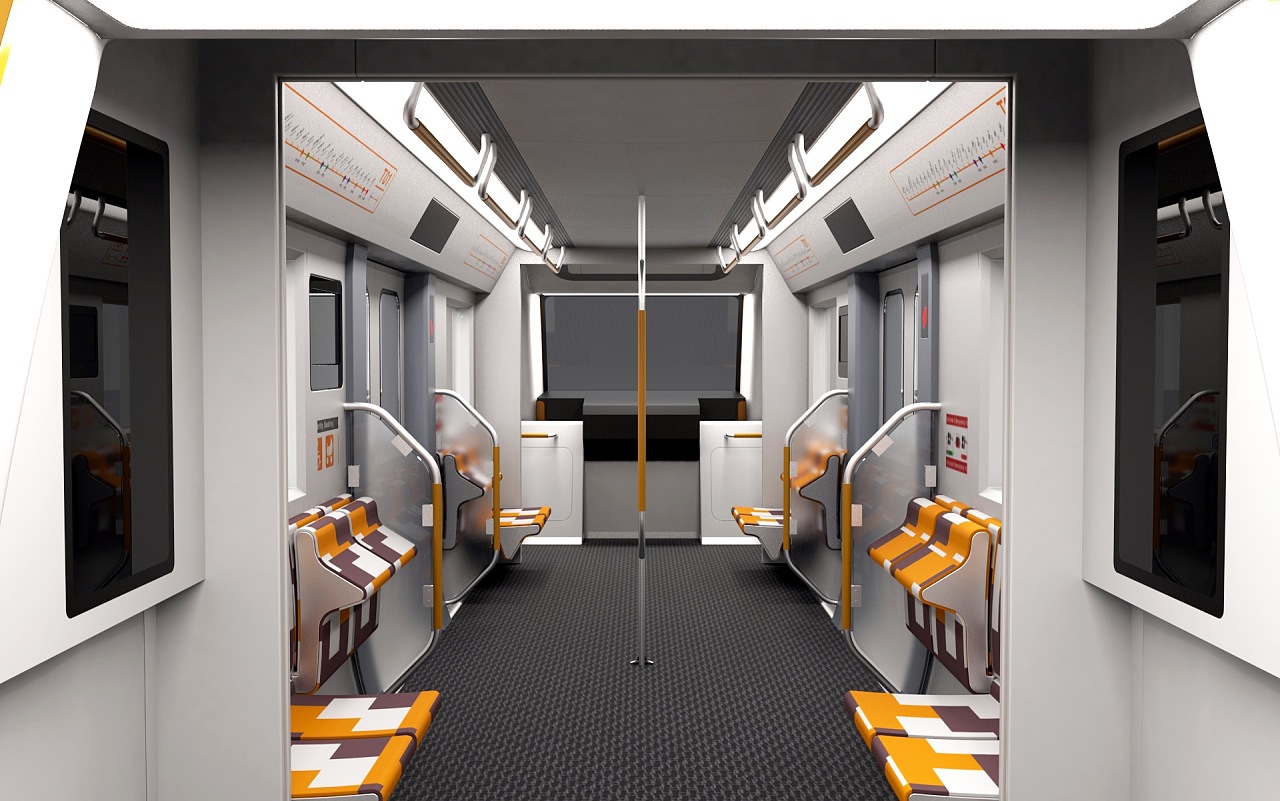 视觉 _ 无人驾驶的浦江线地铁来了，你也可以体验坐在“驾驶室”看风景的感觉
