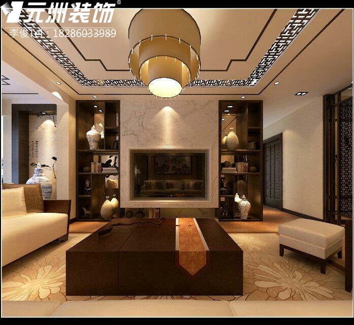 贵阳市金龙星岛国际80多平米装修设计效果图