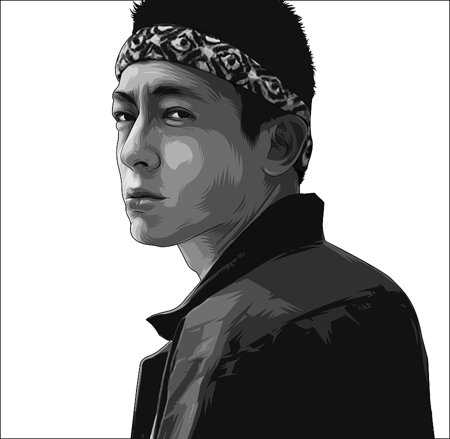 Portraits|edc陈冠希\/步骤图|插画习作|插画|Ddiiaaootuo - 原创设计作品 - 站酷 (ZCOOL)
