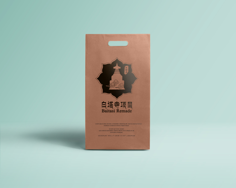 白塔寺项目logo提案|标志|平面|设计师冯先森 - 