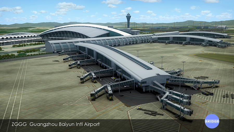 微软模拟飞行10-广州白云国际机场插件|其他三维|三维|chenqiao - 原创设计作品 - 站酷 (ZCOOL)