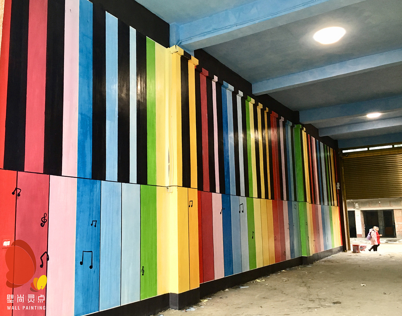 钢琴|其他|墙绘\/立体画|壁尚灵点之安明 - 原创作品 - 站酷 (ZCOOL)