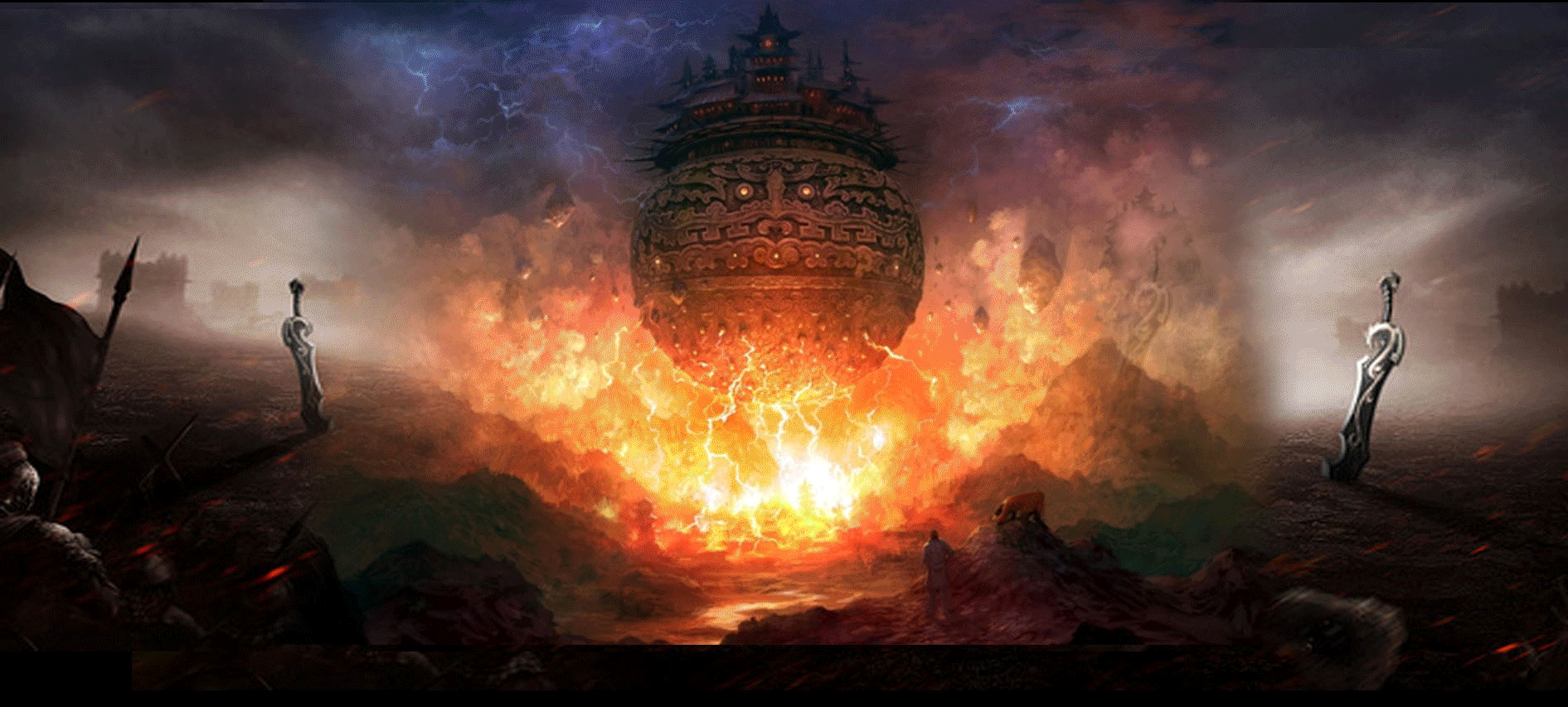 花千骨合成海报