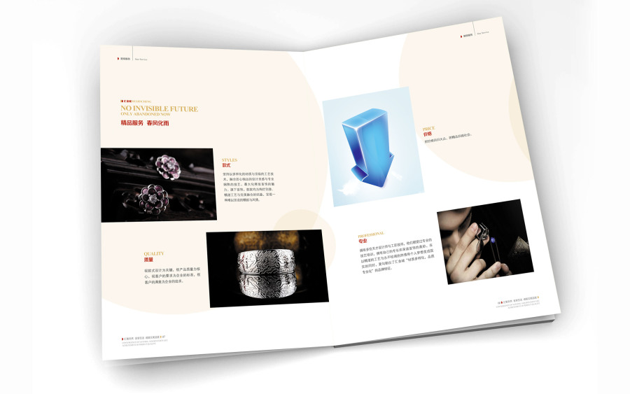 银饰公司画册|书装\/画册|平面|xyhei5555 - 原创