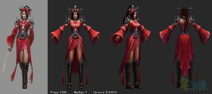 名动漫3d模型作赏