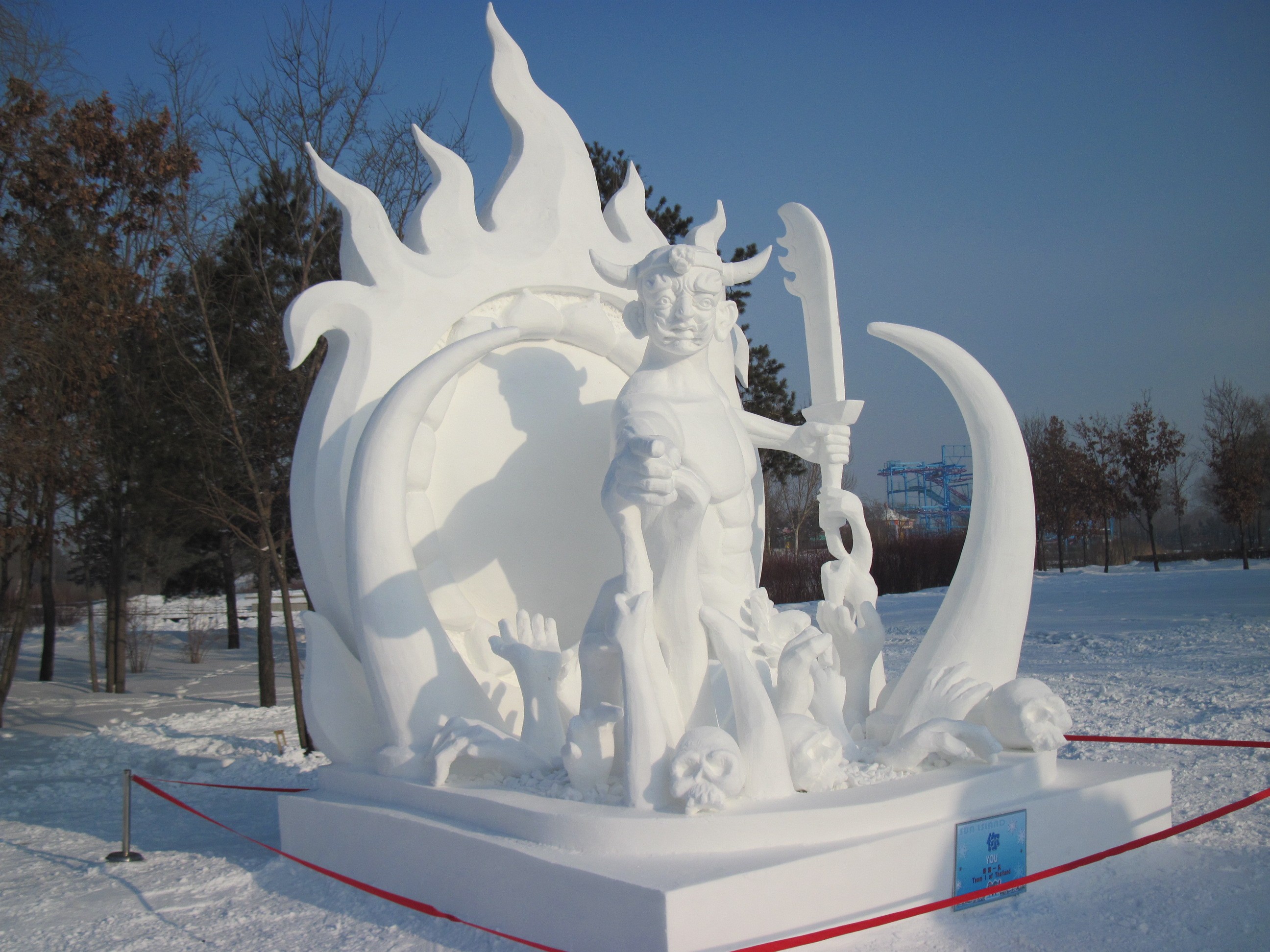 2020国际冰雕比赛作品|手工艺|其他手工艺|韩远广 - 原创作品 - 站酷 (ZCOOL)