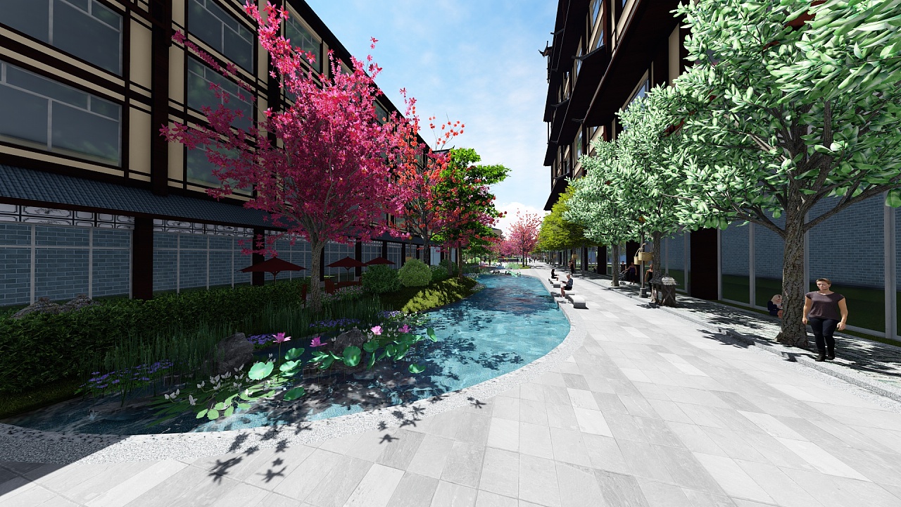 【洪权景观设计Lumion 作品】|空间|景观设计|洪