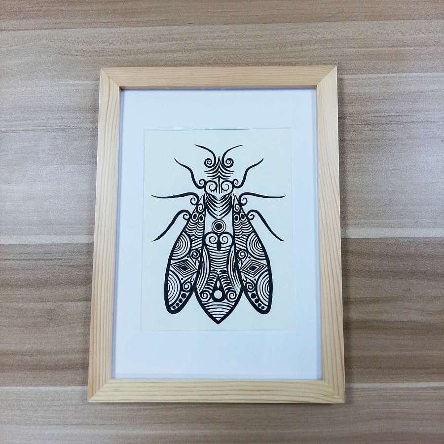 手绘圆珠笔手绘 针管笔手绘 |其他绘画|插画|赵