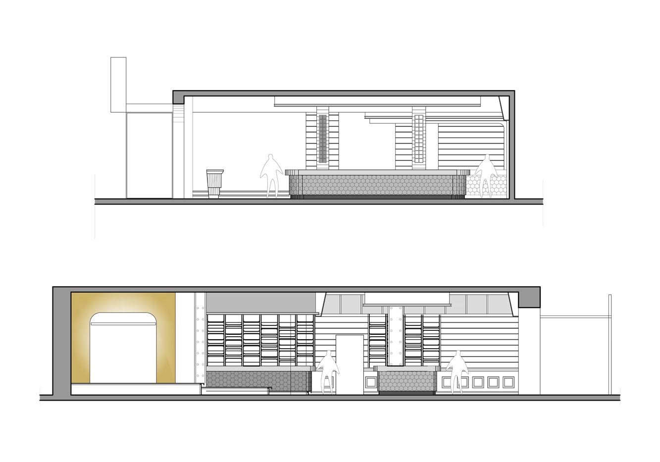 餐饮空间设计立面图 中式餐饮空间立面图高清图 餐饮空间设计多少钱一