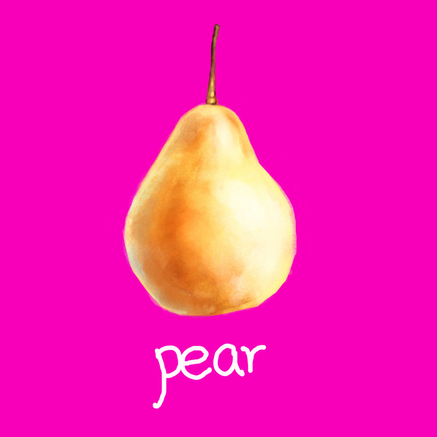 多吃水果|绘画习作|插画|KingsonWang - 原创设